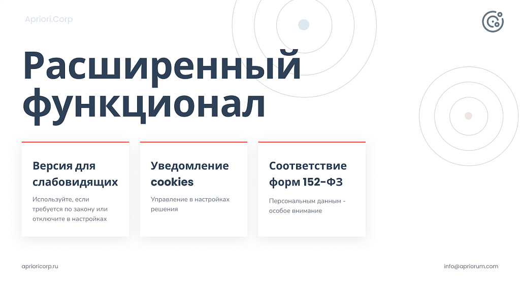 Apriori.Corp: Компания - корпоративный сайт